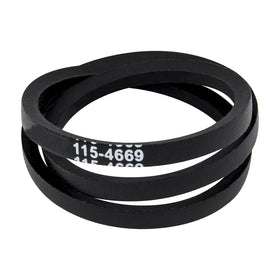 PAOSDKSUI drive belt 115-4669 front view on Toro mower for dependable drive