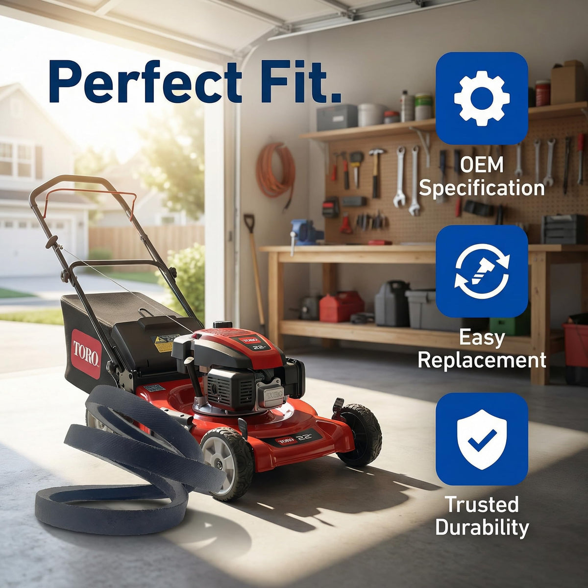 PAOSDKSUI drive belt rubber detail emphasizes resilience and long-lasting performance