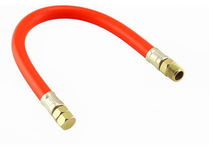 PAOSDKSUI oil drain port hose close-up shows 3/8 NPT compatibility for reliable oil changes.