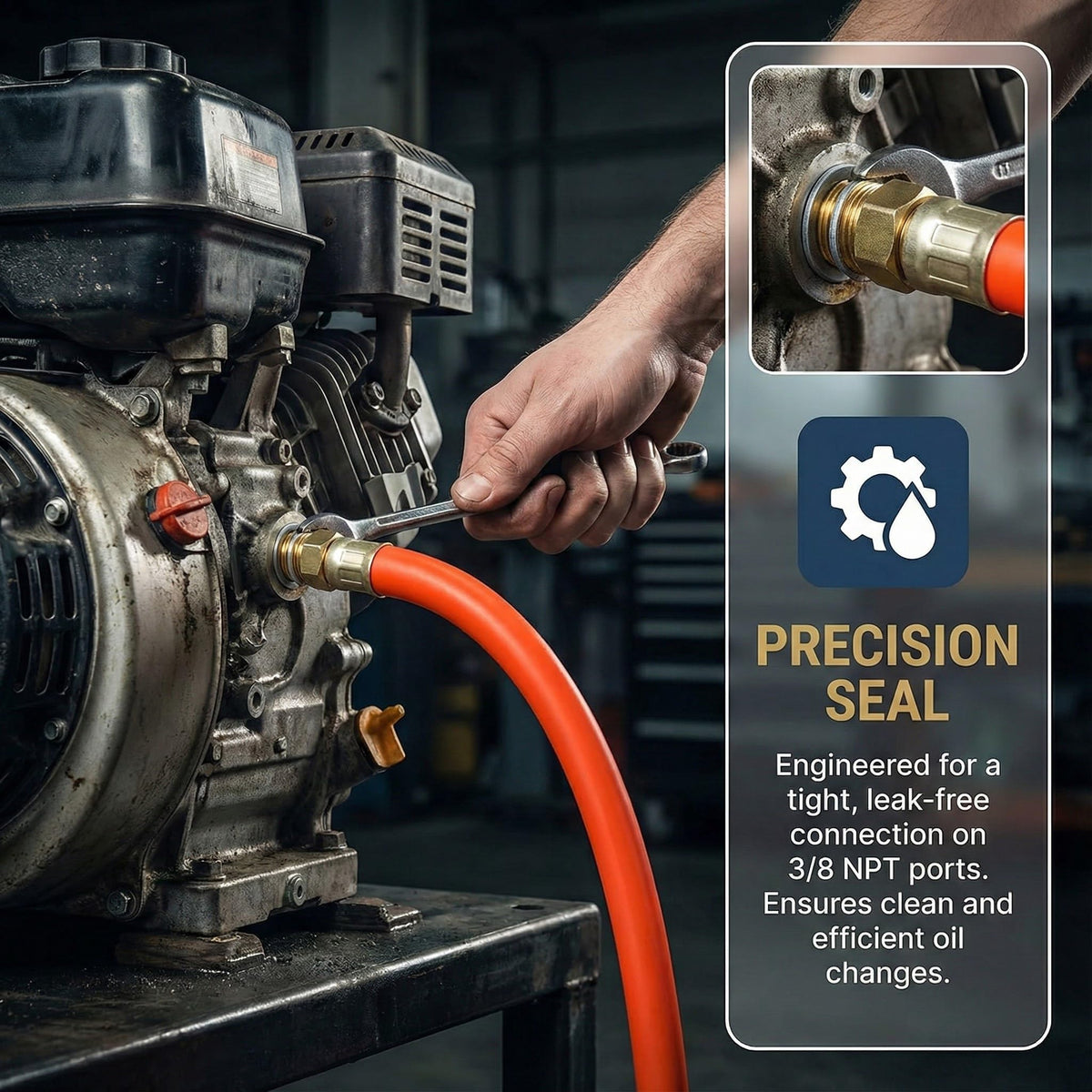 PAOSDKSUI steel and rubber construction promises durability during service.