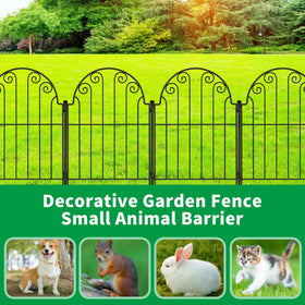 PARAISODOS no-dig metal fencing blends with landscapes while easing installation.
