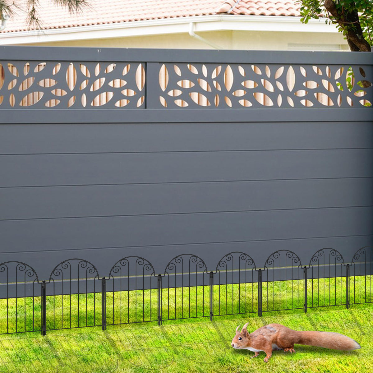 PARAISODOS rustproof metal construction delivers lasting outdoor durability.