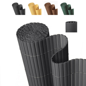 Paramondo PVC privacy fence screen close-up showing 14mm tubes for enhanced privacy
