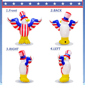 PARAYOYO weatherproof eagle inflatable built for outdoor use.