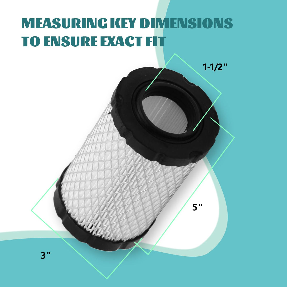 PARFIT air filter for Husqvarna YTA22V46 keeps intake clean and efficient.