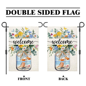 parrekek burlap-flag-material offers rustic texture for seasonal decor