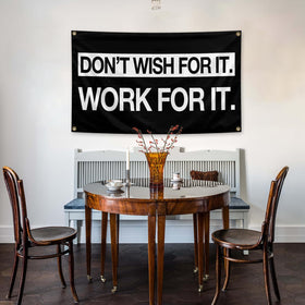 parrekek Grind Hustle Flag showing vibrant design and energy