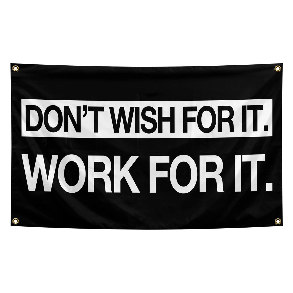 parrekek Grind Hustle Flag on dorm wall with bold colors for study focus