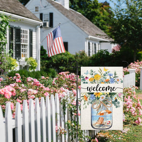 parrekek outdoor-garden-flag decoration brightens gardens and patios