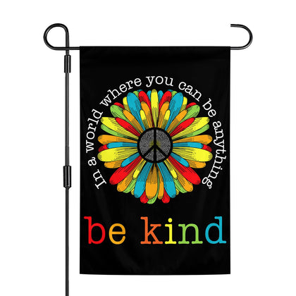 Parrekek Pride Rainbow Garden Flag 12x18 inches for outdoor decoration