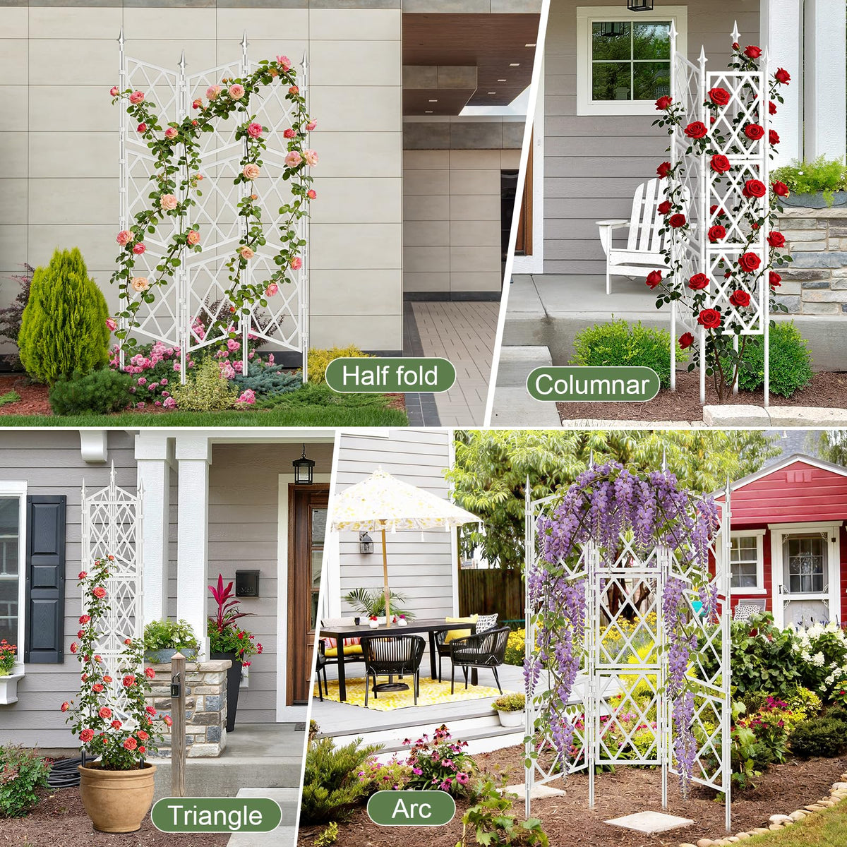 ParseBio heavy-duty climbing plant support withstands outdoor weather