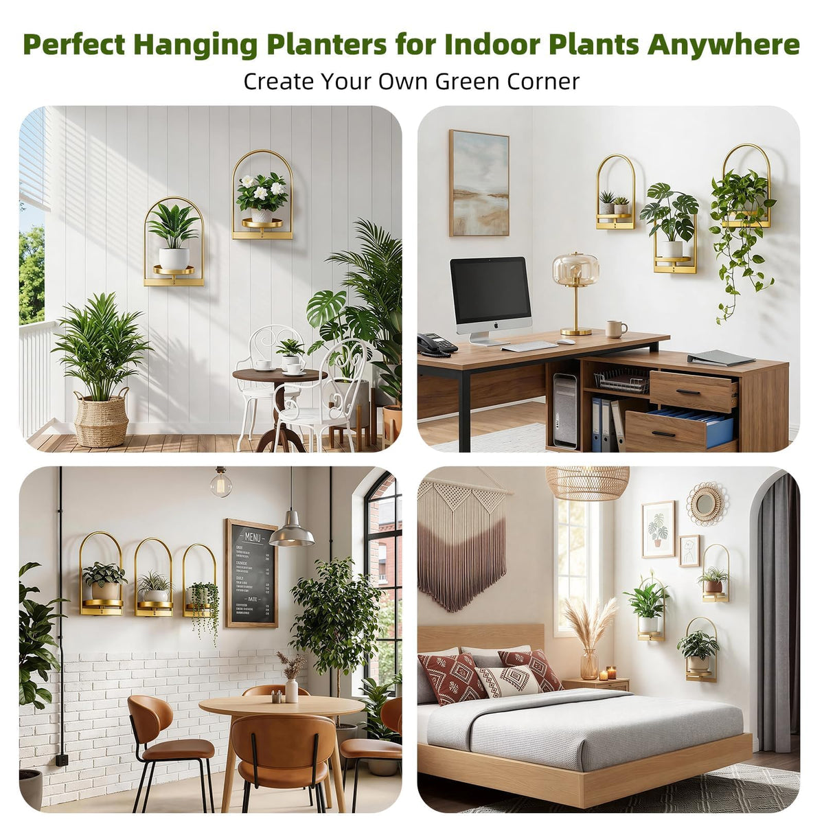 PARTNERJOY easy installation set saves wall space in minutes.