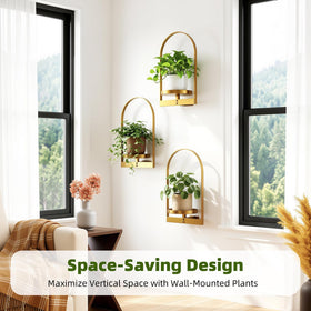 PARTNERJOY sturdy metal construction ensures long-term indoor use.