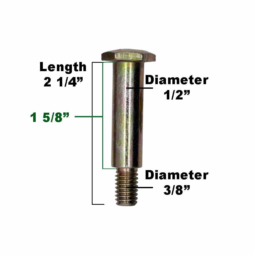 Parts 4 Outdoor rear deck wheel assembly adds stability on uneven terrain.
