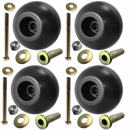 Parts 4 Outdoor deck wheel kit with four wheels for easy deck replacement