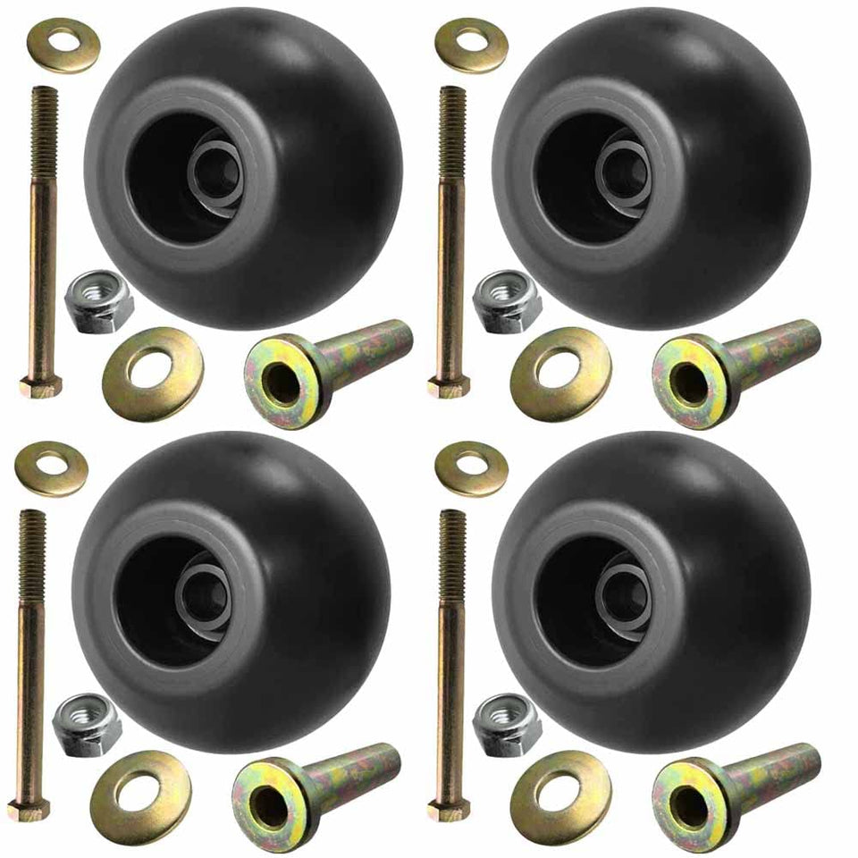 Parts 4 Outdoor deck wheel kit with four wheels for easy deck replacement
