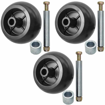 Parts 4 Outdoor deck wheels 3-pack for smoother mowing.