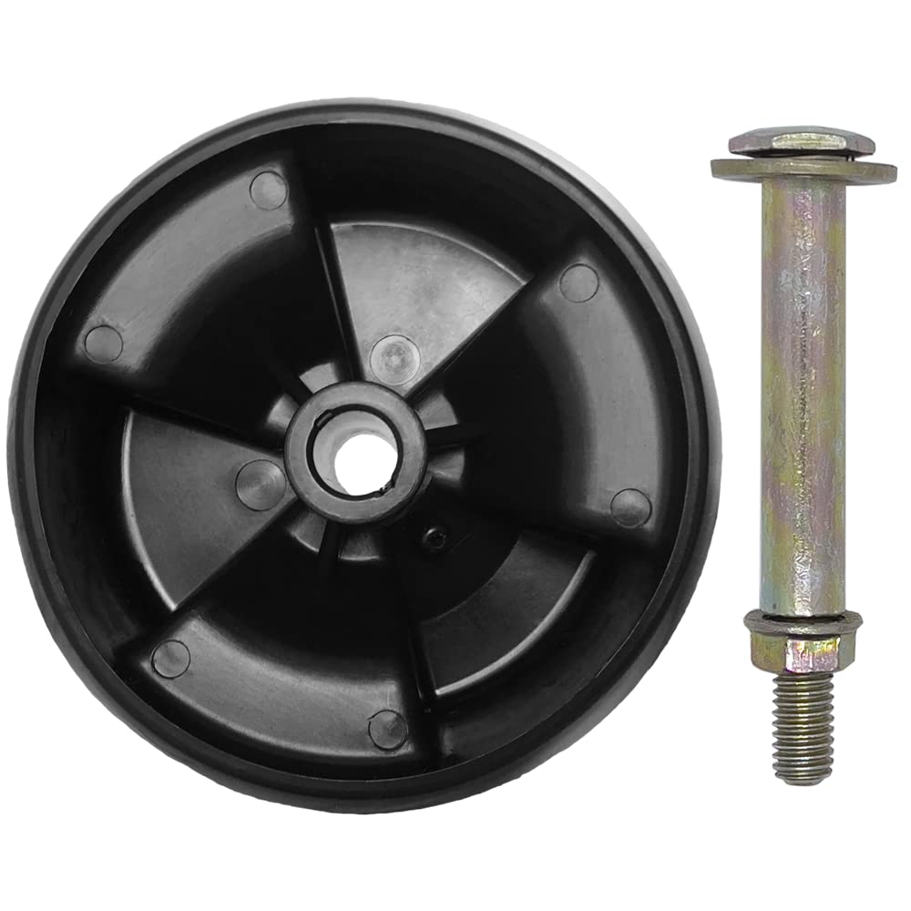 Parts 4 Outdoor deck wheels closeup showcases durable construction detail.