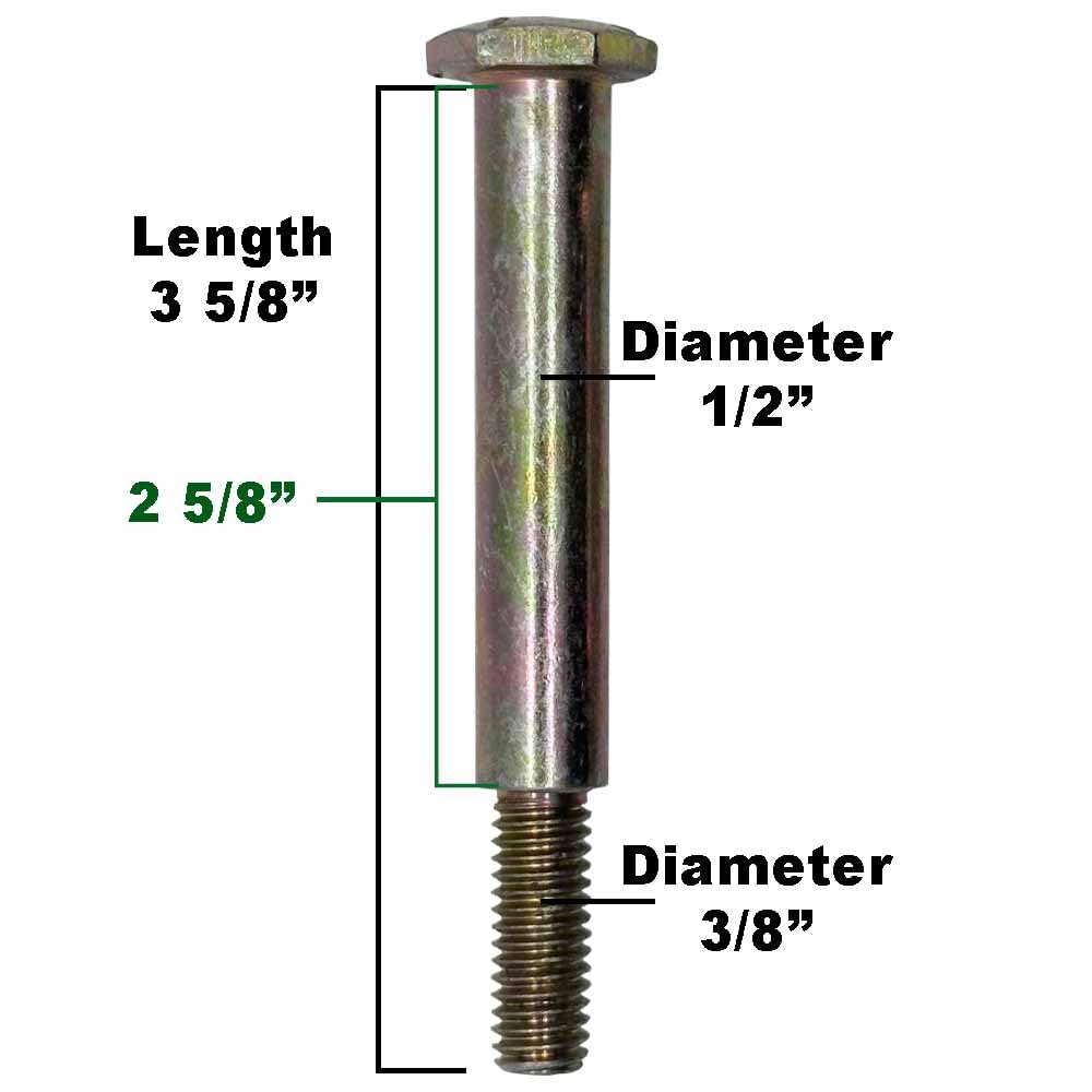 Parts 4 Outdoor hardware kit included facilitates quick wheel installation.