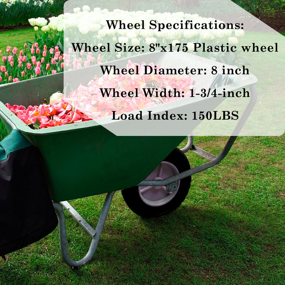 Parts Camp 1-1/2in offset hub wheel bore compatibility for easy installs.