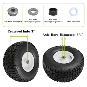 Parts Camp hub adjustment kit detail enabling flexible hub sizing