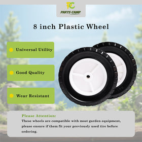 Parts Camp offset hub wheel offers easy alignment and stable support.