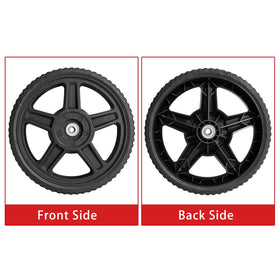 Parts Camp hub offset 1-3/8 inch on mower wheel