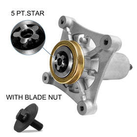 Parts Camp spindle-assembly-kit-with-bolts depicts complete installation hardware