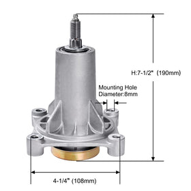 Parts Camp spindle-assembly-pre-greased-bearing emphasizes ready-to-install quality