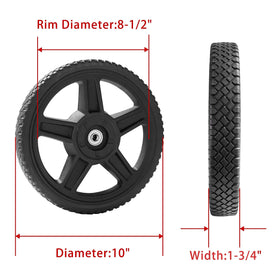 Parts Camp wheel kit includes bolts and nuts for quick installation