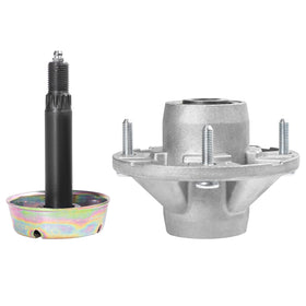 Parts Camp X300 X500 spindle assembly AM144377 for broad mower compatibility.