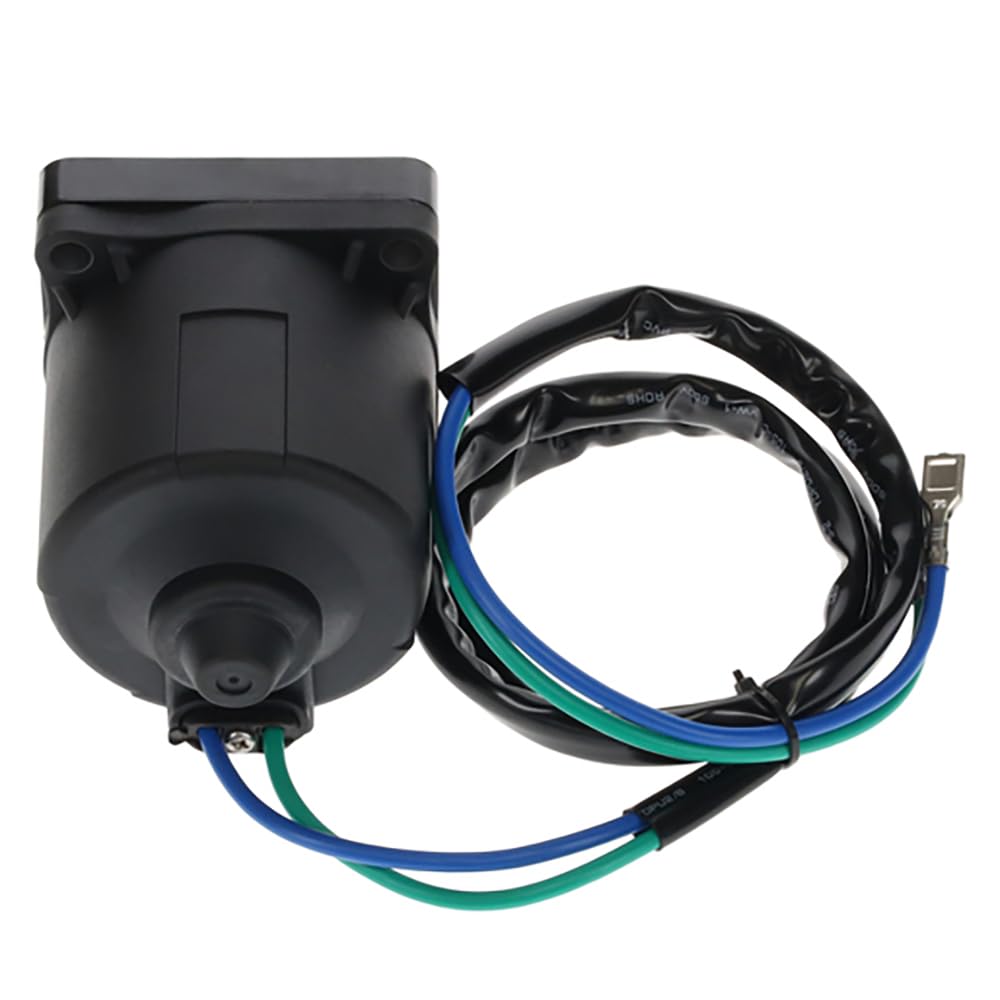 Parts Player tilt trim motor, installed on boat demonstrating smooth trim action.