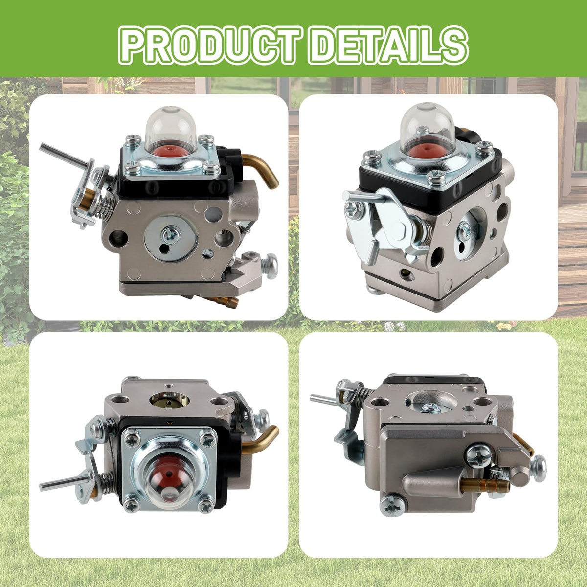 Partszen 545008097 carburetor kit for Jonsered GT2228, reliable tune-up parts.