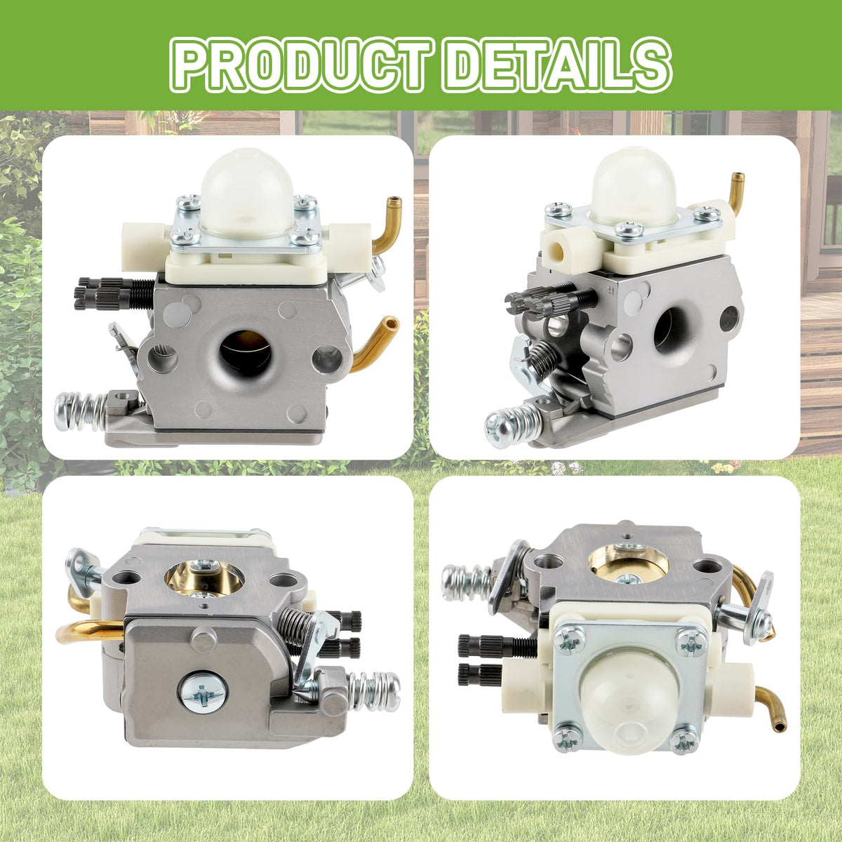 Partszen C1M-K76 carburetor for Echo PB413T maintains consistent power under load
