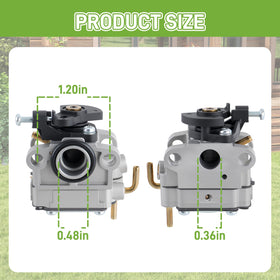 Partszen 753-08323 carburetor kit for Craftsman 316-740930; compatible with 4-cycle trimmers.