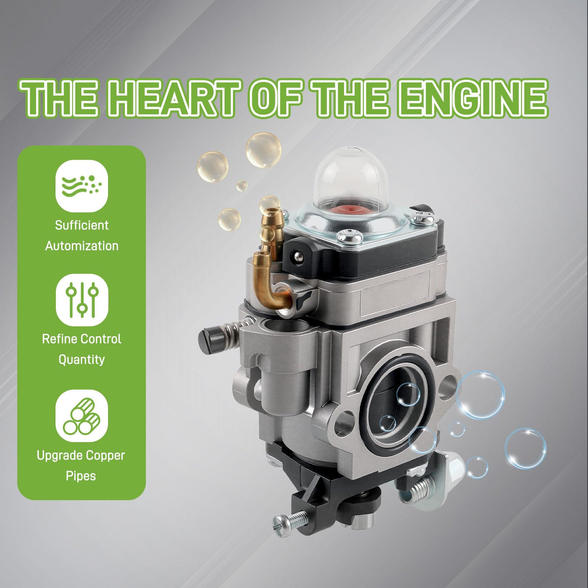 Partszen carburetor kit for Echo PB650 enabling easier maintenance and steady performance