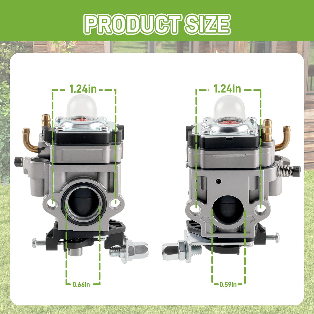 Partszen carburetor kit for Powermate PEA438 broad compatibility and simple replacement