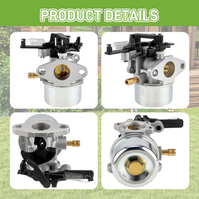 Partszen carburetor kit with clamps ensures secure installation.