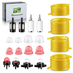 partszen fuel line kit with four sizes for versatile small engine fuel delivery