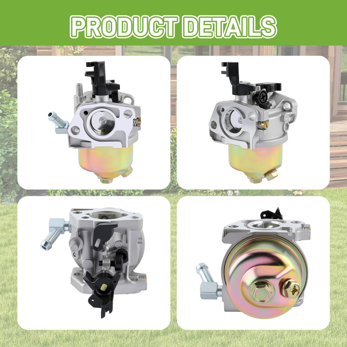 Partszen gasket and clamps pack ensures secure connections during installation.
