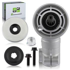Partszen Husqvarna bevel gear front view, reliable replacement for compatible saws.