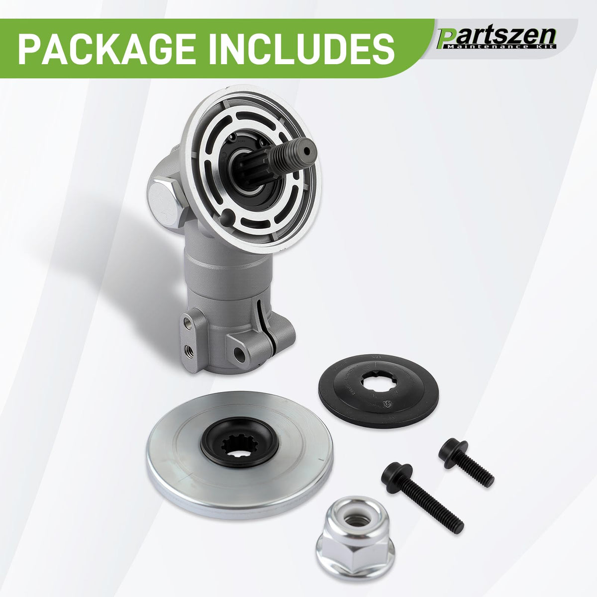 Partszen Husqvarna bevel gear compatibility chart, clear model mapping.