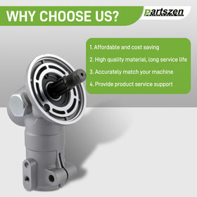 Partszen Husqvarna bevel gear detailed dimensions, exact specs for a correct fit.