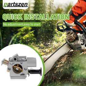 PartsZen ignition coil included in kit for reliable ignition in Stihl chainsaws.