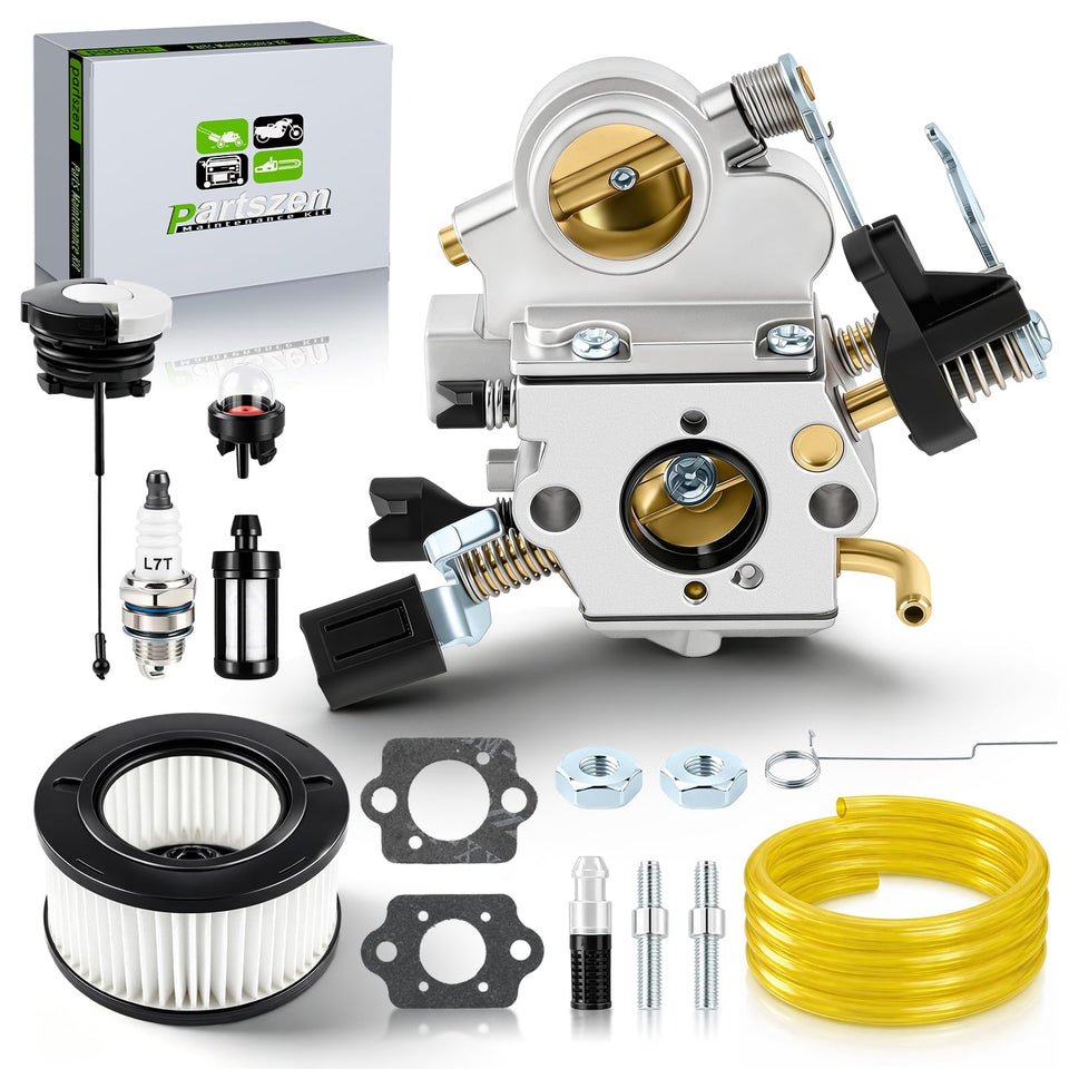 Partszen MS391 carburetor kit ready for installation on Stihl chainsaws