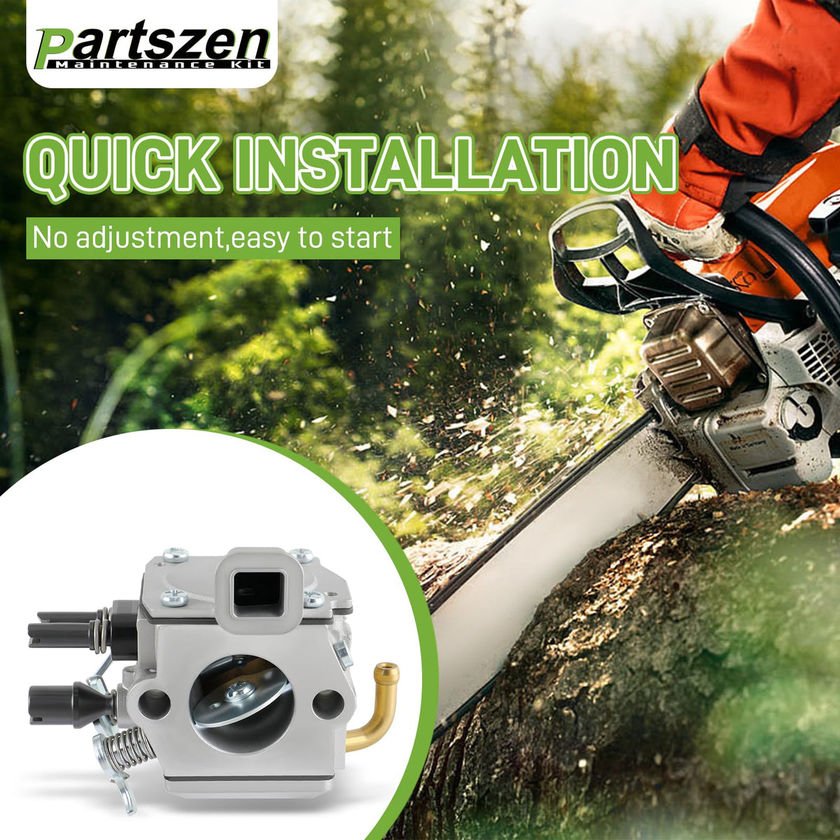 partszen packaging clearly shows included components for straightforward installation