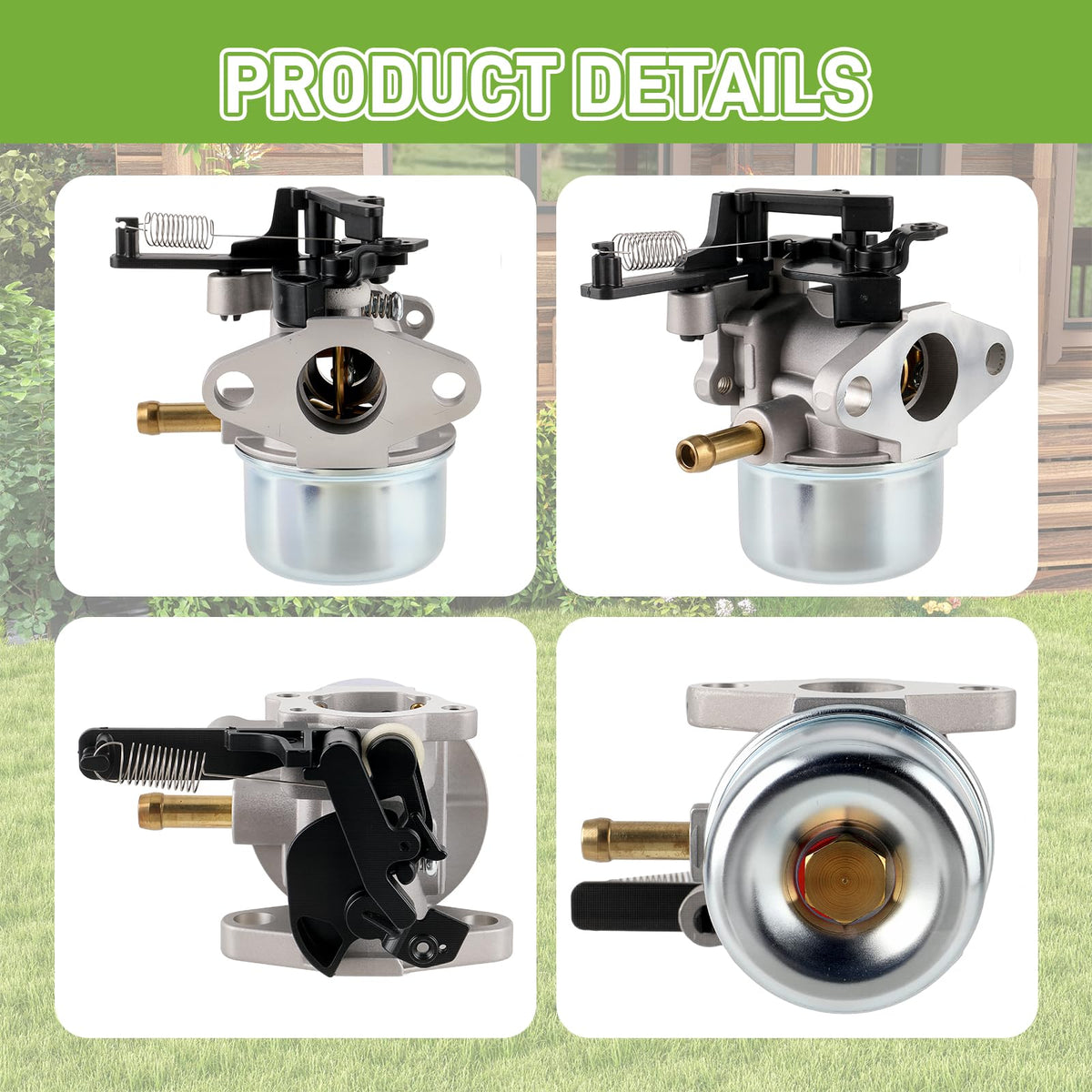 Partszen shut-off valve and clamps for secure fuel connections