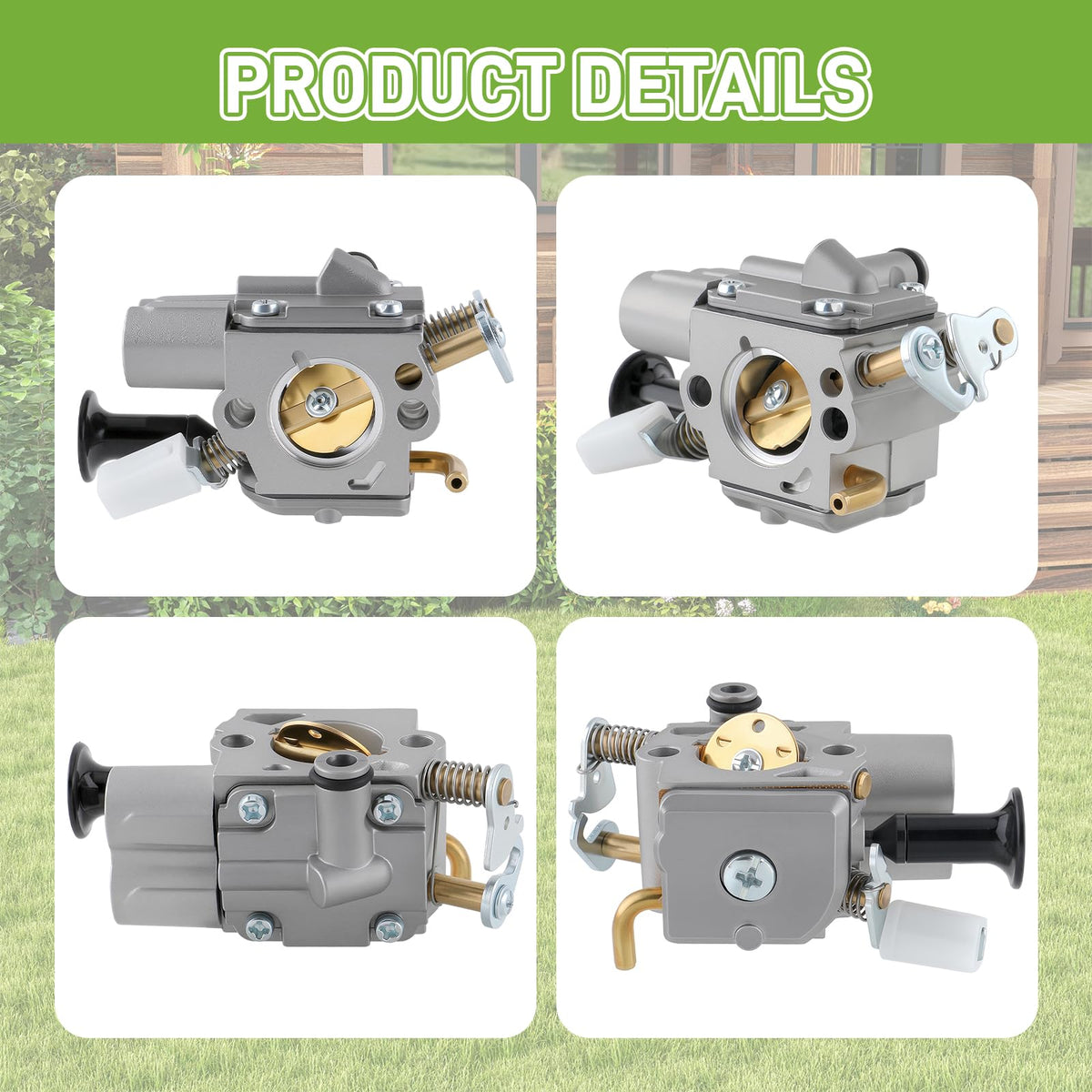 PartsZen spark plug and ignition coil set for Stihl MS271/MS291.
