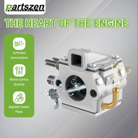 partszen spark plug included for easy starting and smoother idle