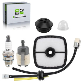 Partszen SRM225 primer bulb and spark plug pack for dependable starts.